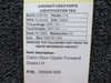 335006-509 Rockwell 114 Cabin Door Upper Forward Glass LH
