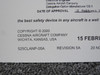 525CLANP-05A Cessna Aircraft 2000 Citation CJ1 Pilots Checklist