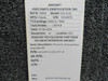 6312207-4, 6312207-10 Cessna 525 Citation CJ1 Precooler Exhaust Door Assembly RH