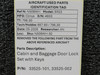 33525-101, 33525-002 Cirrus SR22 Cabin and Baggage Door Lock Set with Keys