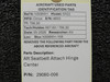 29080-006 Cirrus SR22 Aft Seatbelt Attach Hinge Center