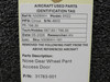 31783-001 Cirrus SR22 Nose Gear Wheel Pant Access Door