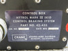 42-435 Crane Hydro-Aire Hytrol Mark III Skid Control Braking System Box