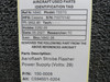 150-0008 (Alt: C594501-0204) Aeroflash Strobe Flasher Power Supply (Volts: 28)