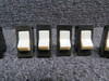 S2160-1, S2061-1 (Use: TA201-TW-B) Carling Rocker Switch Set of 8
