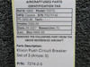 7274-2-5 Klixon Push Circuit Breaker Set of 3 (Amps: 5)