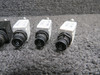 7277-2-2, 7277-2-3, 7277-2-5 Klixon Push Circuit Breaker Set of 6 (2, 3, 5 Amps)