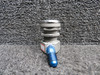 C166006-0109 (Use: C166006-0104) Cessna Oxygen Outlet with Angled Fittings & Lid