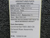 1555010-96 Continental TSIO-360-CB Exhaust Riser Assembly Center