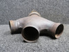 1555011-10 Continental TSIO-360-CB Aft Engine Exhaust Collector RH