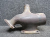 1555010-101 Continental TSIO-360-CB Forward Engine Exhaust Header with Probe Hole