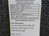 81-1F Continental TSIO-360-CB Machen Aft Engine Turbo Heat Exchanger