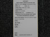 IAI 1124 Westwind I Remove Before Flight Banner Assembly