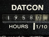 56576-00 (Alt: 35-380138-5) Datcon Hour Meter Indicator (12-24V)