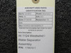 179510-1 IAI 1124 Westwind I Water Separator Assembly