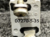 D7270-5-35 (Use: 7270-5-35) Klixon Toggle Circuit Breaker with Rocker Cover Guard