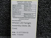 01-0771554-02 Whelen 7155402 LED Taillight Assembly (Volts: 28, Core)