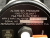 101735-011002 Aerosonic Altimeter Pressure Indicator
