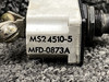 7271-8-5 (Use: MS24510A5) Klixon Press To Reset Circuit Breaker (5A)