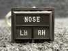 9910115-1 (Use: 9910115-3) Korry Gear Position Indicator Light (Nose, LH, RH)