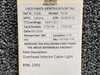 2393 Cessna Overhead Interior Cabin Light