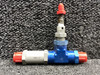 50BSH9, 249A-6TT-6 Circle Seal Auxiliary Fuel Drain Valve w Check Valve
