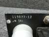 119077-12 Puritan-Zep Passenger Oxygen Control Panel Assembly