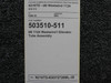 503510-511 IAI 1124 Westwind I Elevator Tube Assembly