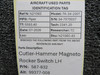 587-832 (Alt: 99377-008) Piper PA34-200T Cutler-Hammer Magneto Rocker Switch LH