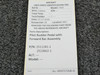 2511181-1, 2513662-1 Cessna 303 Pilot Rudder Pedal with Forward Bar Assembly