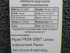 Piper PA34-200T Lower Instrument Panel Structure Assembly