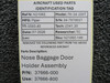37666-000 (Use: 37666-800) Piper PA34-200T Nose Baggage Door Holder Assembly