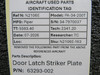 63293-002 Piper PA34-200T Door Latch Striker Plate