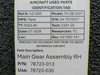 78723-013 (Use: 78723-030) Piper PA34-200T Main Gear Assembly RH