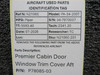 P78085-03 Premier Cabin Door Window Trim Cover Aft