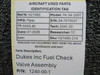 1240-00-1 Dukes Inc Fuel Check Valve Assembly