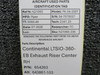 654263 (Alt: 643861-103) Continental LTSIO-360-EB Exhaust Riser Center RH