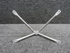 21033-000 Piper PA30 Landing Gear Control Support Bracket Assembly