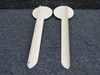 WTM1 Webco Piper PA30 Wing Tip Safety Mirror Set LH and RH