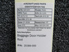25389-000 Piper PA30 Baggage Door Holder Rod