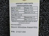 21027-000 Piper PA30 Storm Window Assembly