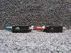 112-215-101 AMF Wood Electric Circuit Breaker Set of 2