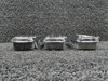551-829 (Use: 489-469) Piper Aerostar 601P Ashtray Assembly (Set of 3)