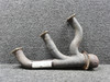 1250263-2, 1254011-1 Continental IO-520-L56B Exhaust Stack Collector Assembly LH
