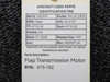 475-192 Piper PA-24-260 Flap Transmission Motor