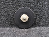 1713269-1 Cessna 182H Rudder Trim Wheel Assembly w/ Support