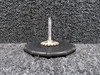 1713269-1 Cessna 182H Rudder Trim Wheel Assembly w/ Support