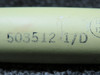 503512-1 (Alt: 503512-1-D) Westwind 1124 Elevator Control Push-Pull Rod Assy