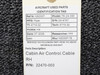 22470-003 Piper PA-24-260 Cabin Air Control Cable RH