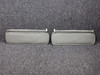 23040-008 Piper PA-24-260 Sun Visor Set LH and RH (Gray)